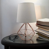 Luminária Base Diamante Aramado