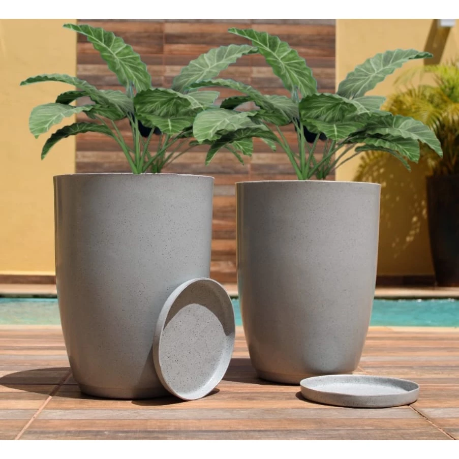 Kit com 2 Vasos - Duo Elegance Mármore