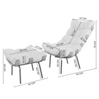 Conjunto Luxo & Conforto: Poltrona Costela Supreme