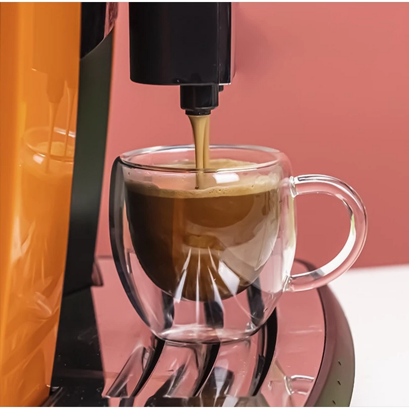 Xícara de Vidro Duplo Essenza - Design Sofisticado e Térmico