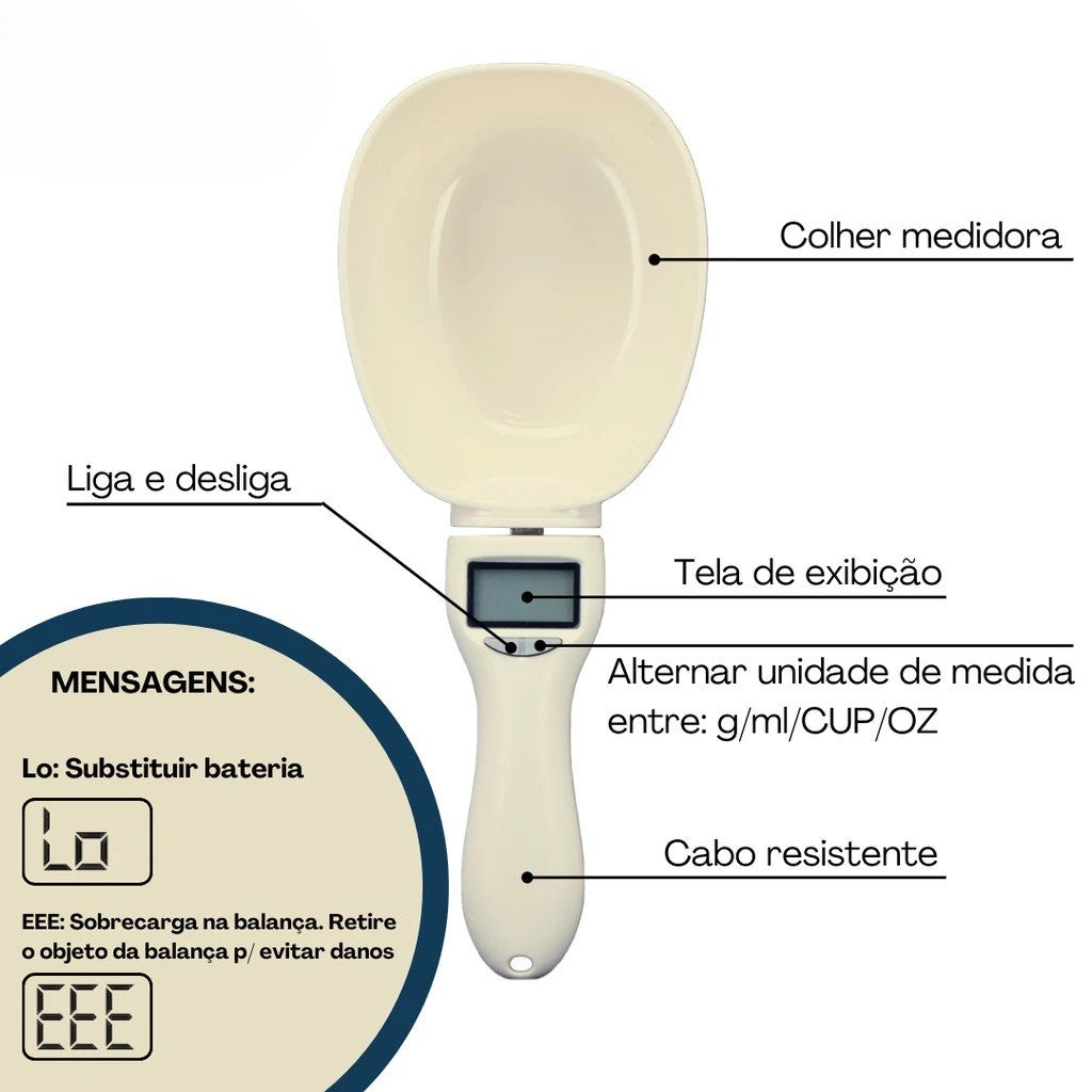 Smart Spoon Precision – Balança Digital Inteligente
