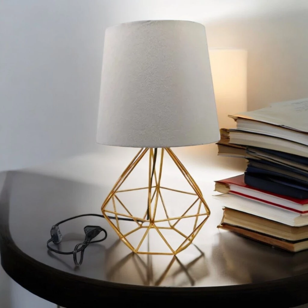 Luminária Base Diamante Aramado