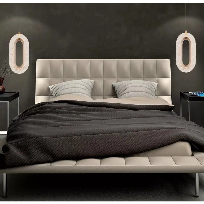 Luminária Orion Gold - Pendente Oval Dourado