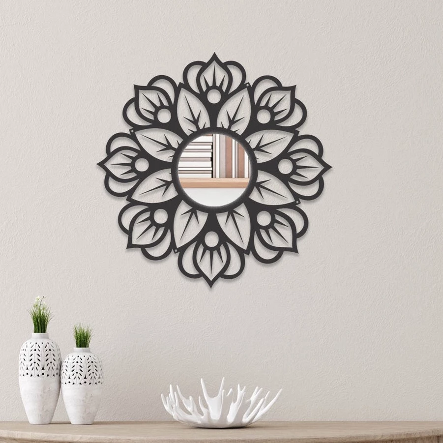 Espelho Decorativo Mandala Floresta