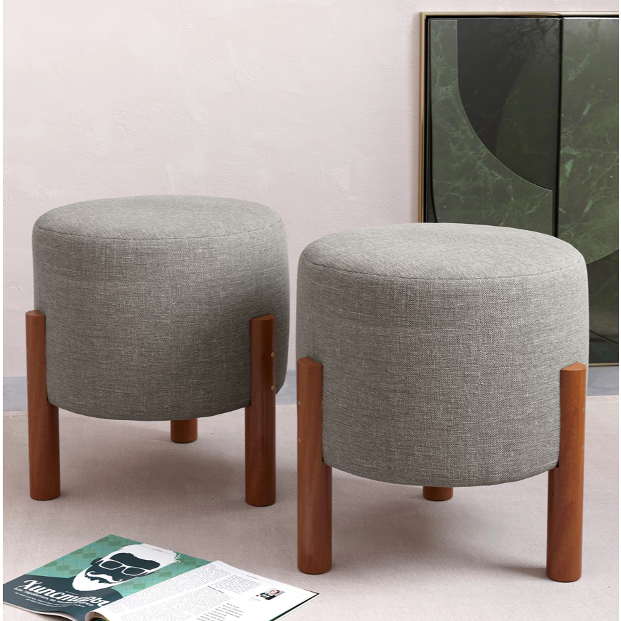 Kit de Puffs de Luxo - Elegance Lounge