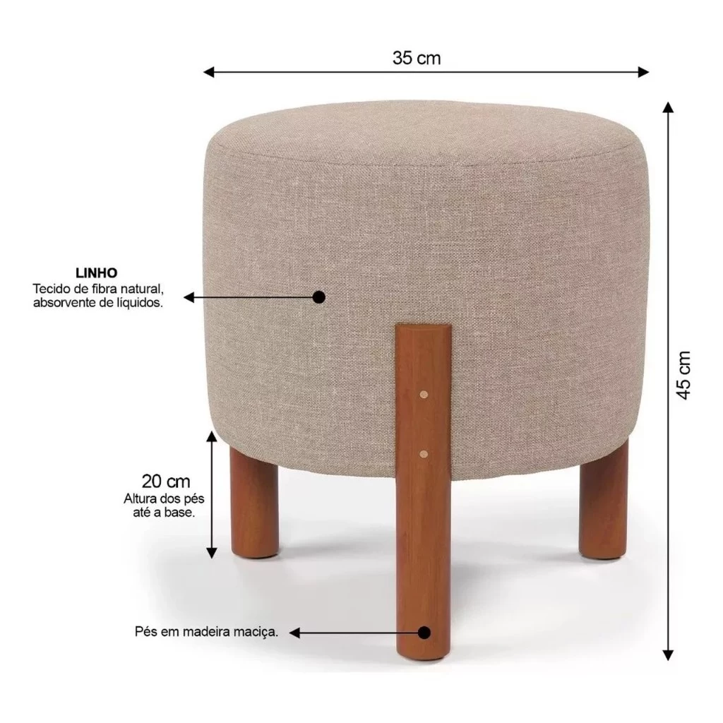 Kit de Puffs de Luxo - Elegance Lounge