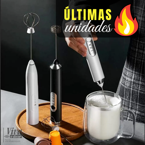 Mixer Elétrico 2 em 1 TurboMix - ÚLTIMAS UNIDADES 🔥