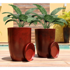 Kit com 2 Vasos - Duo Elegance Mármore