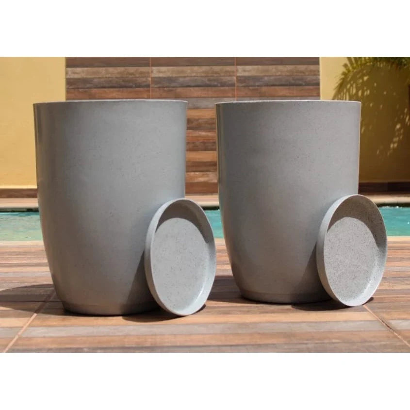 Kit com 2 Vasos - Duo Elegance Mármore