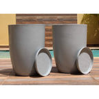 Kit com 2 Vasos - Duo Elegance Mármore