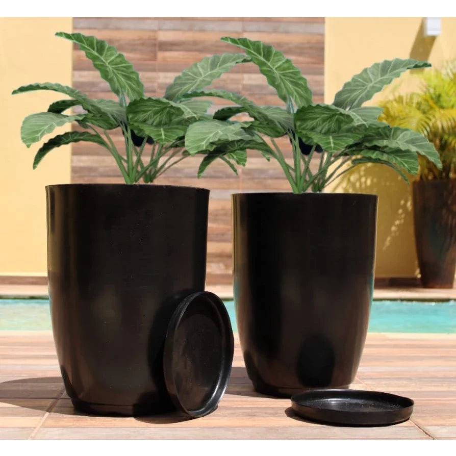 Kit com 2 Vasos - Duo Elegance Mármore