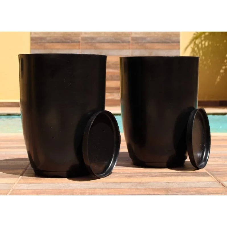 Kit com 2 Vasos - Duo Elegance Mármore