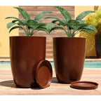 Kit com 2 Vasos - Duo Elegance Mármore