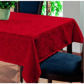 Toalha de Mesa Jacquard Luxo para 6 Lugares