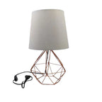 Luminária Base Diamante Aramado