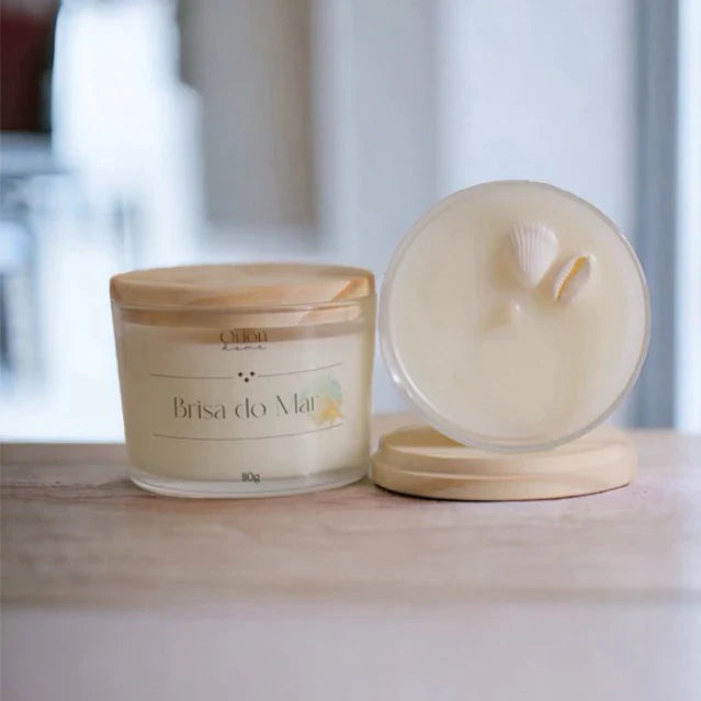 Vela Aromática Artesanal Feito à Mão