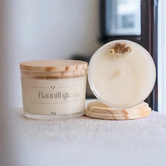 Vela Aromática Artesanal Feito à Mão