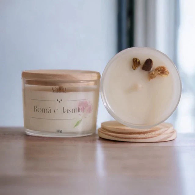 Vela Aromática Artesanal Feito à Mão