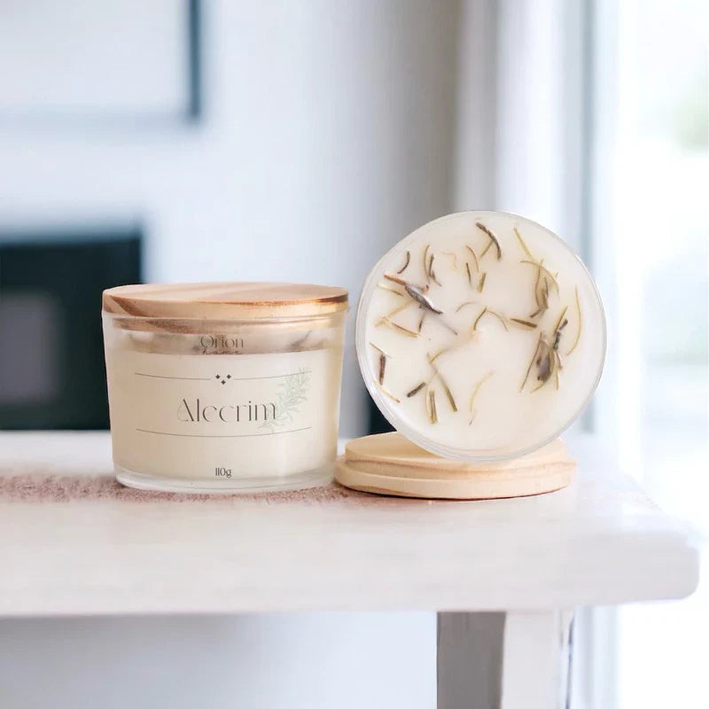 Vela Aromática Artesanal Feito à Mão