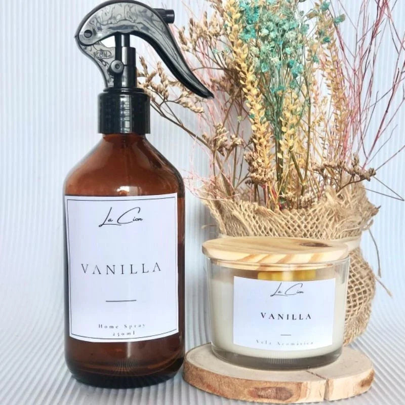 Kit Vela Aromática e Spray - Viver & Sentir