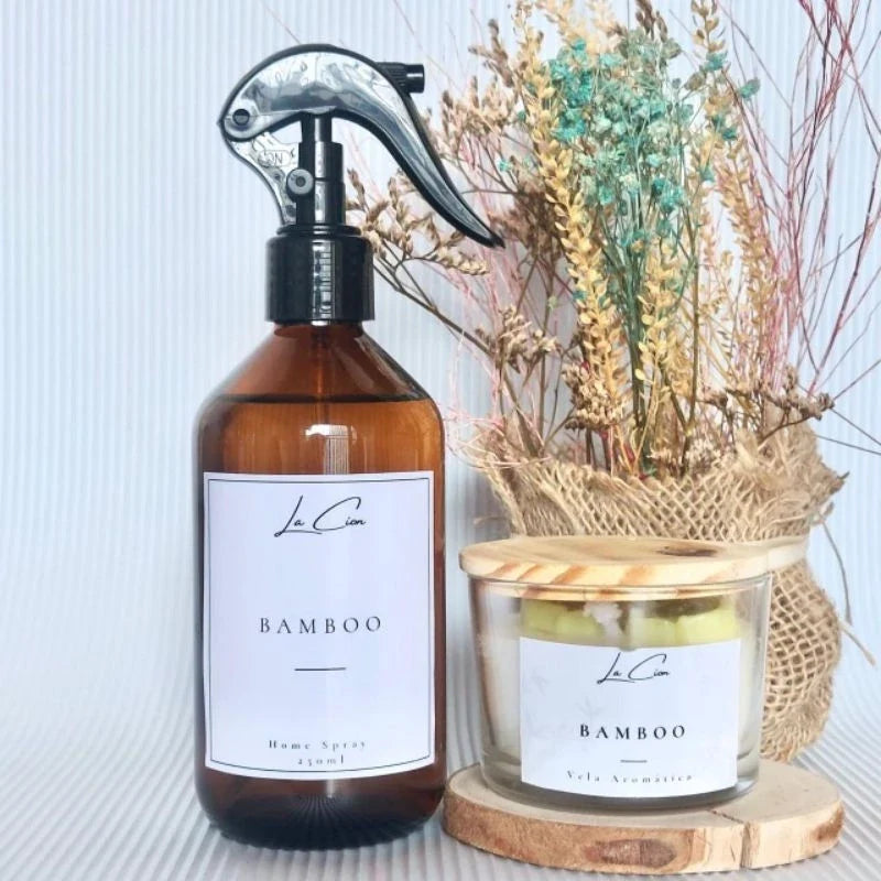 Kit Vela Aromática e Spray - Viver & Sentir