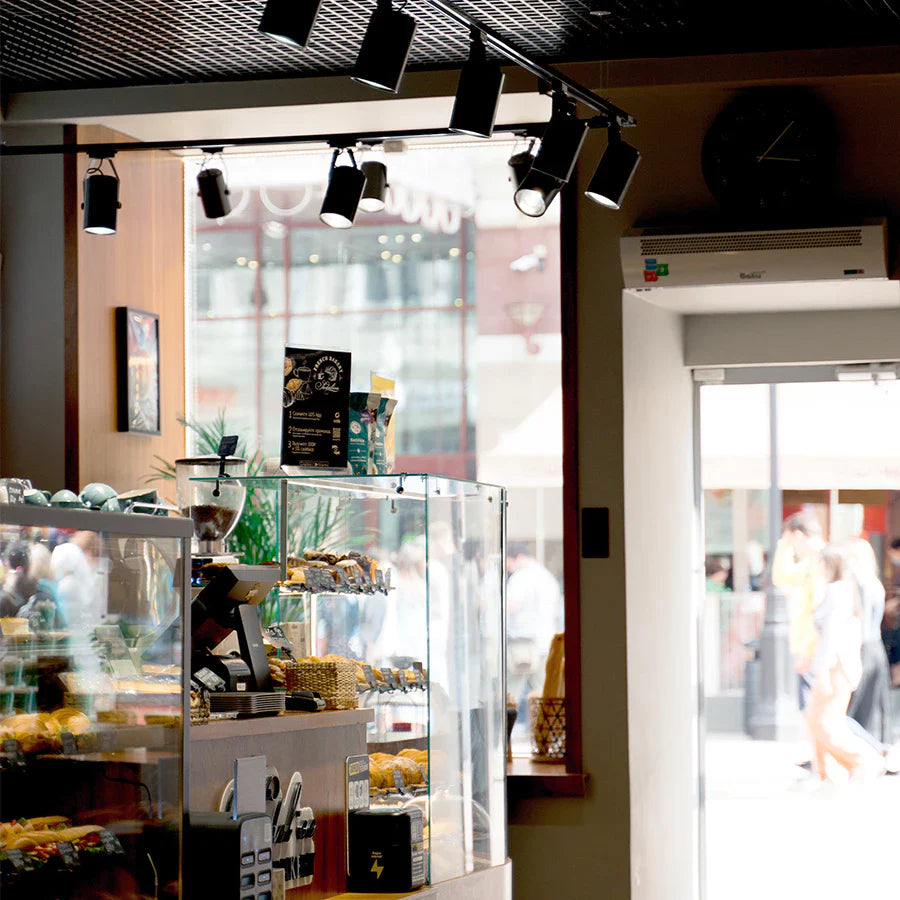 IluminaLux- Kit Trilho Eletrificado 2m com 6 Spots LED 20W