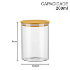 Kit 10 Potes Herméticos - Elegance