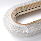 Luminária Orion Gold - Pendente Oval Dourado