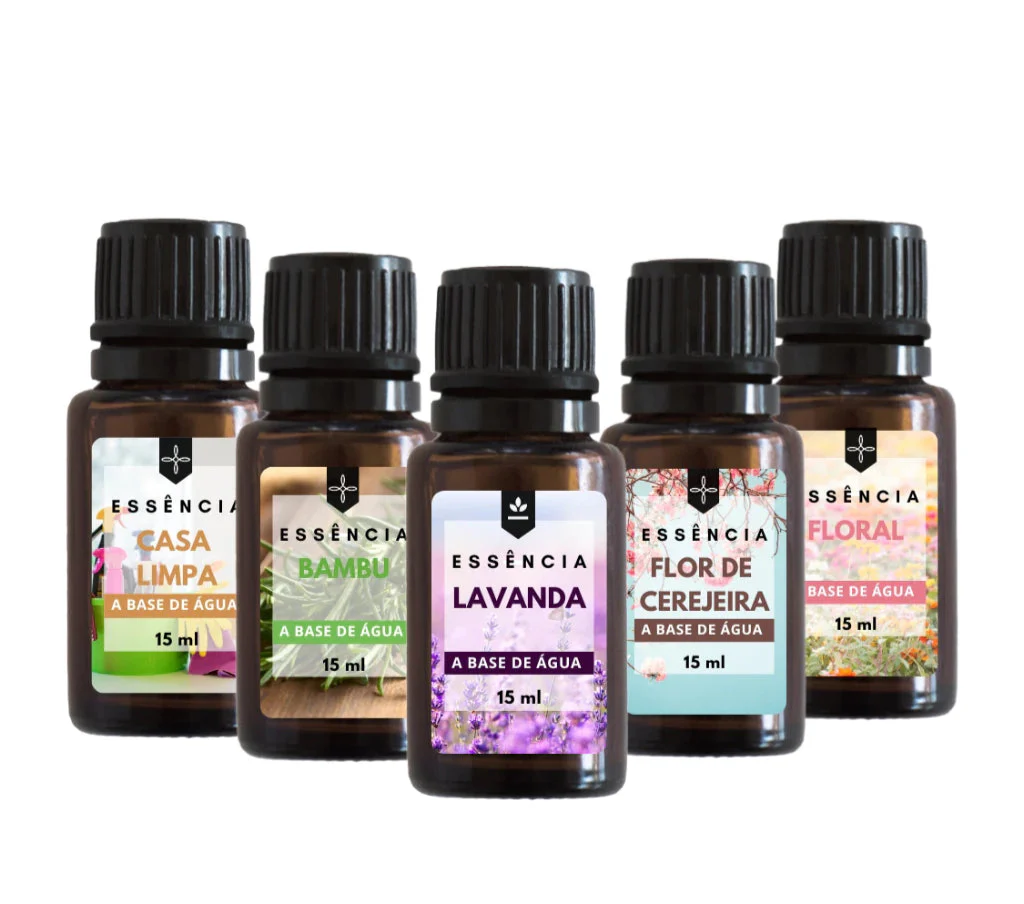 Kit de Essências Hidrossolúveis - Viva Essência