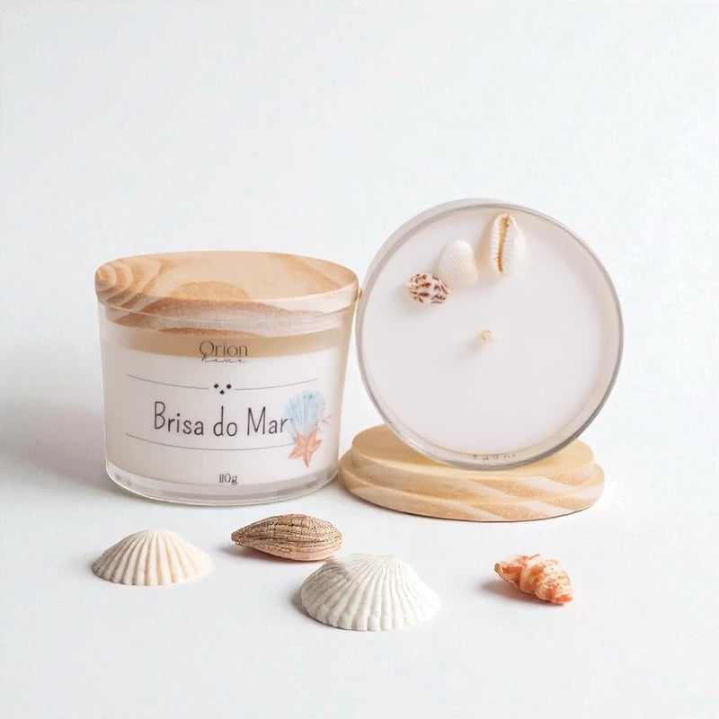 Vela Aromática Artesanal Feito à Mão