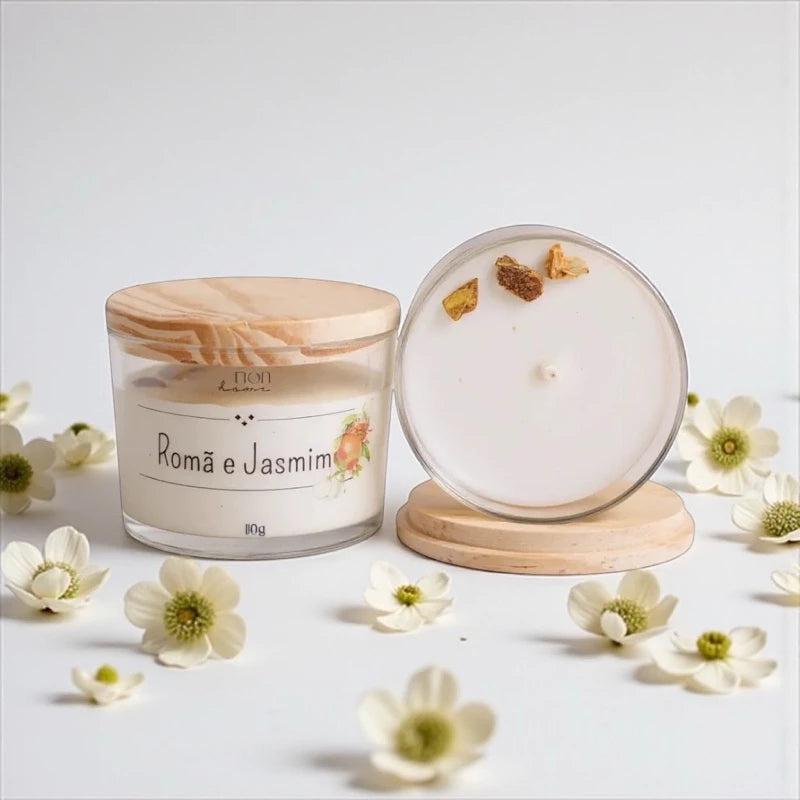 Vela Aromática Artesanal Feito à Mão