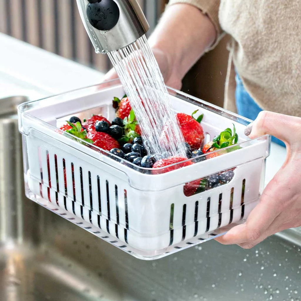 Kit Organizador de Geladeira - Acrilic Line - COMPRE 1 LEVE 2