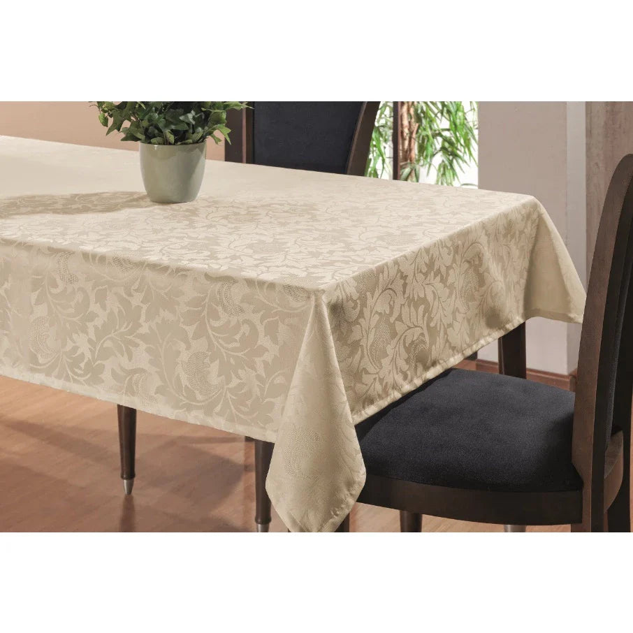 Toalha de Mesa Decorativa Jacquard - Para Mesas de 4, 6, 8 e 10