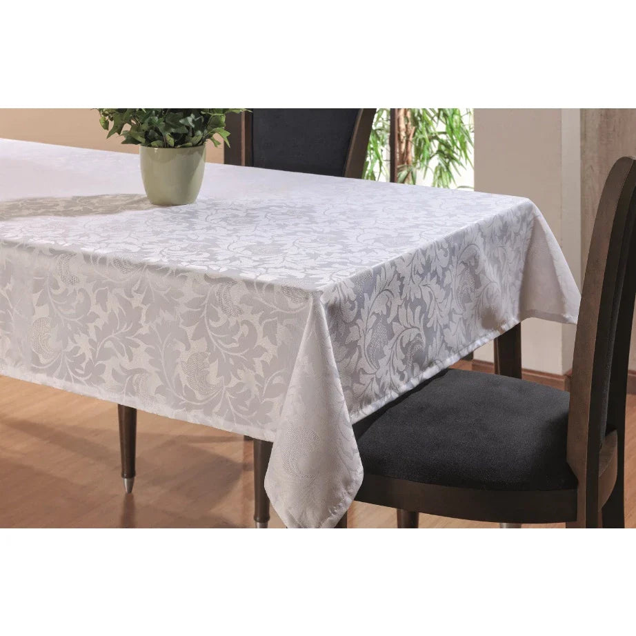 Toalha de Mesa Decorativa Jacquard - Para Mesas de 4, 6, 8 e 10