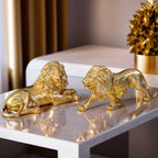 Kit Leão Estatueta Decorativa