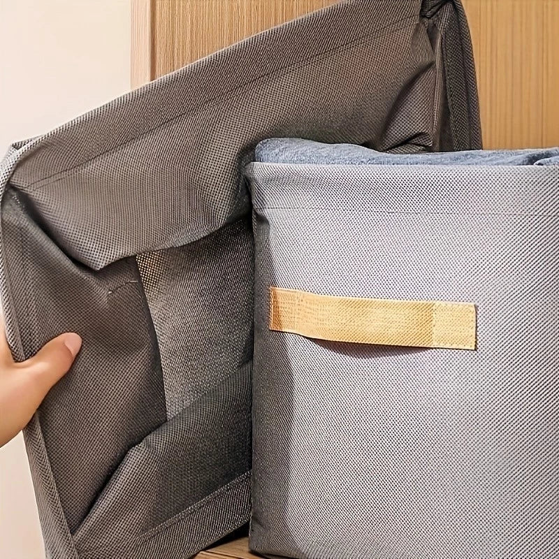 ORGANIZADOR DE ROUPAS DOBRÁVEL - COMPRE 1 E LEVE 4 - SOMENTE HOJE 🔥