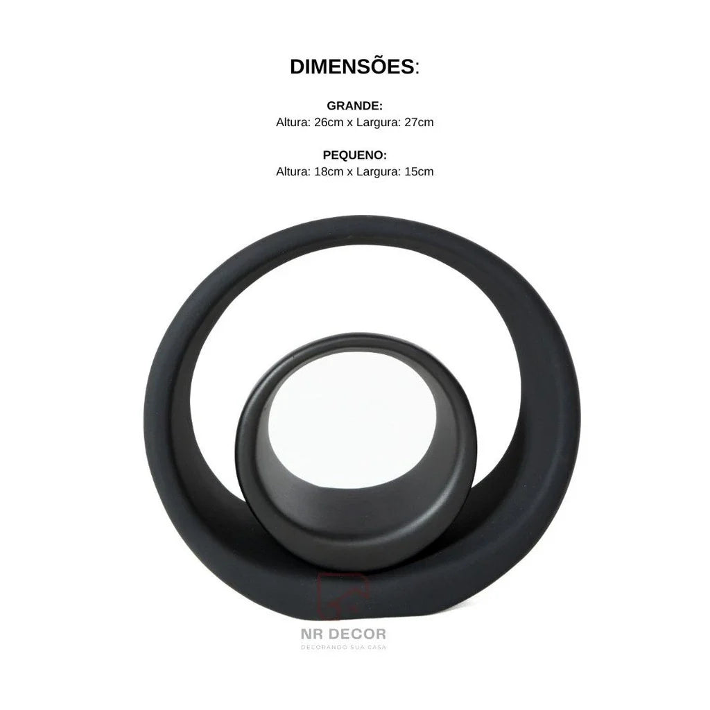 Kit Vasos Decorativos em Cerâmica Premium