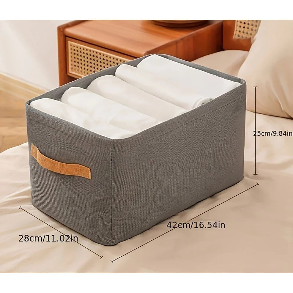 ORGANIZADOR DE ROUPAS DOBRÁVEL - COMPRE 1 E LEVE 4 - SOMENTE HOJE 🔥