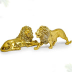 Kit Leão Estatueta Decorativa