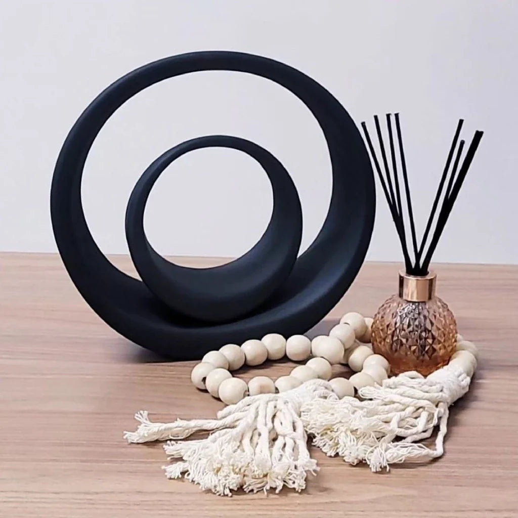 Kit Vasos Decorativos em Cerâmica Premium