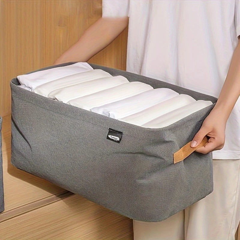 ORGANIZADOR DE ROUPAS DOBRÁVEL - COMPRE 1 E LEVE 4 - SOMENTE HOJE 🔥