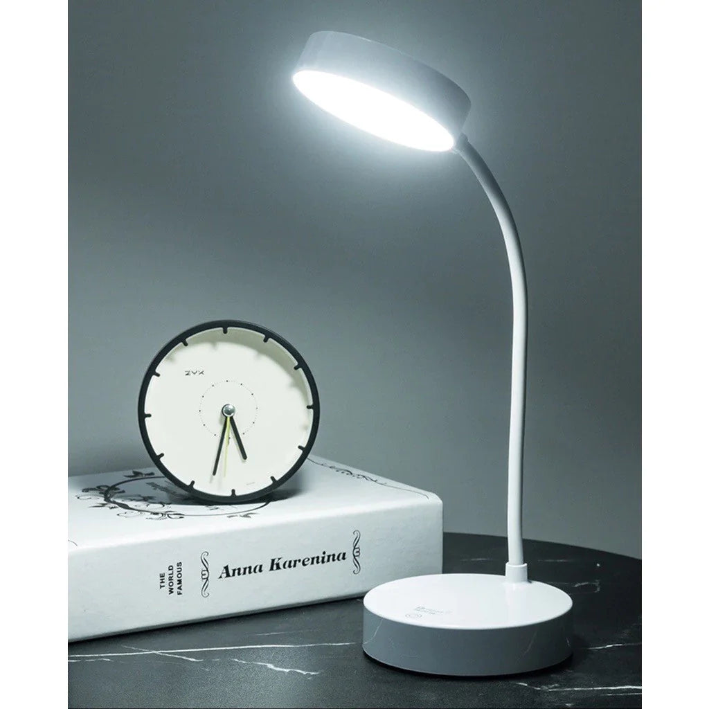 Luminária de Mesa LED Recarregável – Iluminação Inteligente