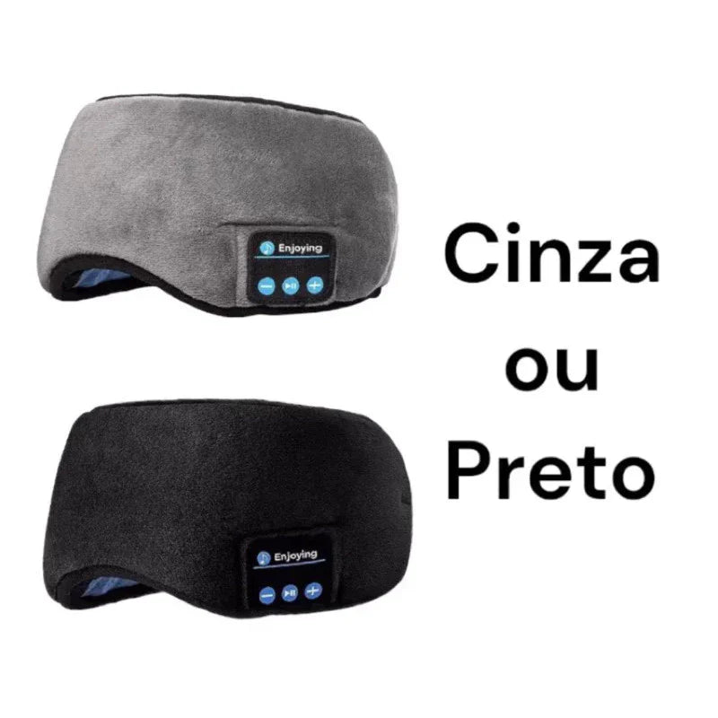 DREAM SOUND – Máscara de Dormir com Fones Bluetooth
